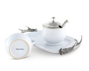 Vagabond House Lodge Style Antler Creamer Set