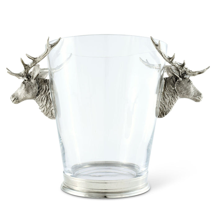 Vagabond House Lodge Style Deer Head Ice Bucket