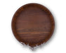 Vagabond House Lodge Style Elk Head Teak Tray