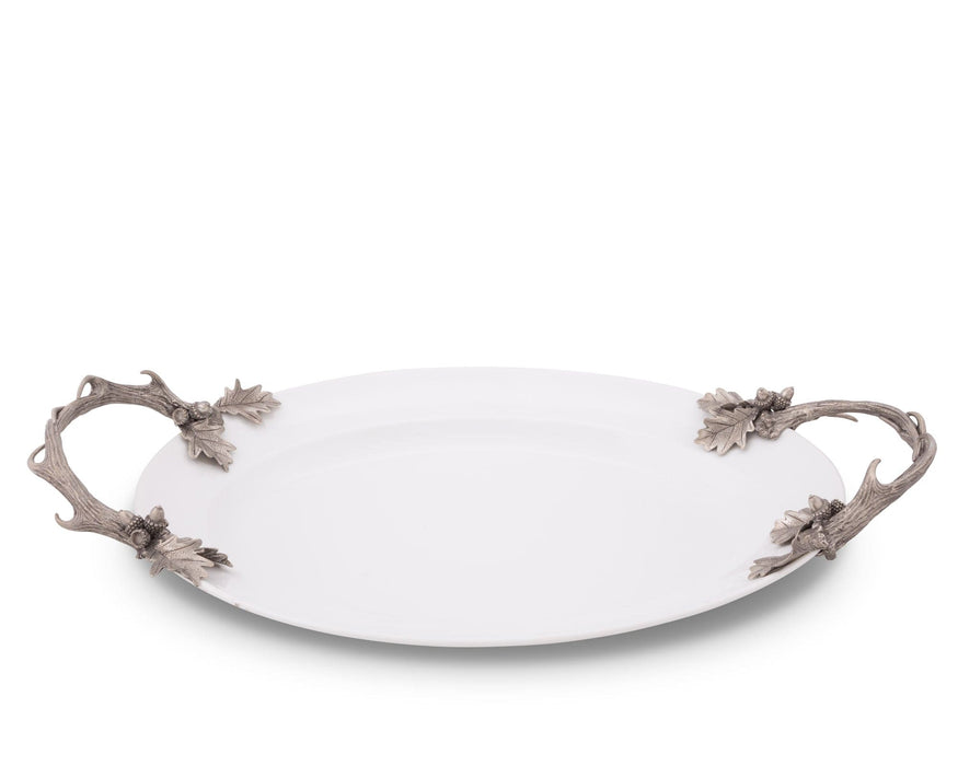 Fallen Antler Stoneware Tray