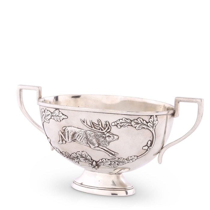 Noble Elk Pewter Gravy Boat