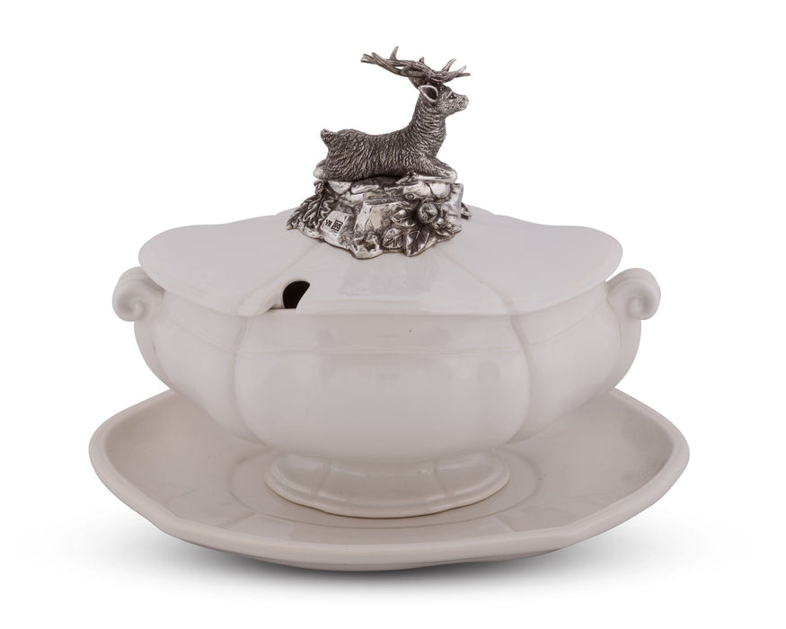 Vagabond House Lodge Style Stag Soup Tureen