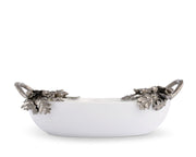 Vagabond House Majestic Forest Acorn Oak & Leaf Stoneware Serving Dish