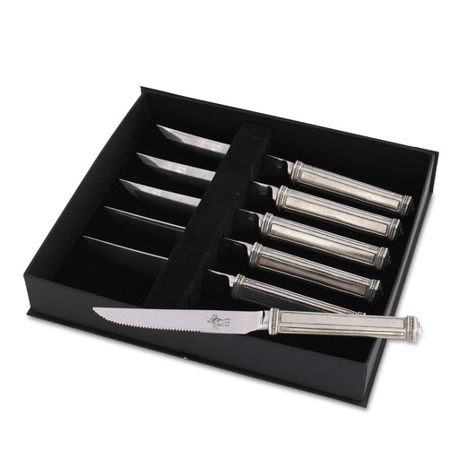 Vagabond House Majestic Forest Leaf Steak Knife Set