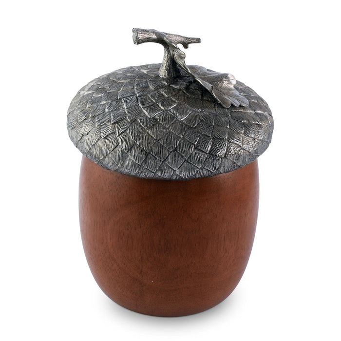 Vagabond House Majestic Forest Wood Acorn Ice Bucket