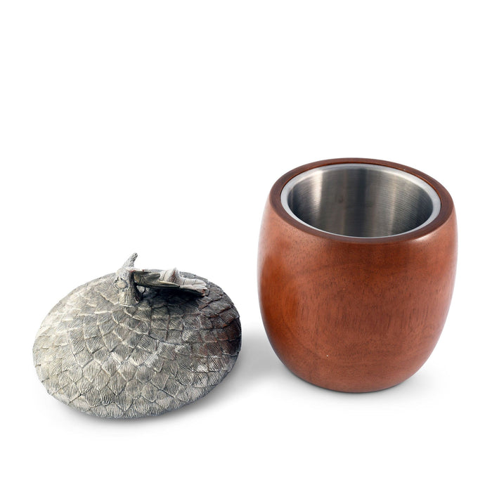 Vagabond House Majestic Forest Wood Acorn Ice Bucket