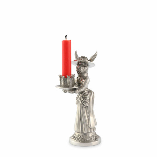 Vagabond House Morning Hunt Lady Hare Short Candlestick