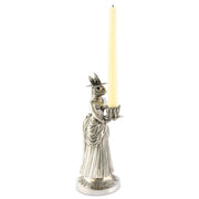Vagabond House Morning Hunt Lady Hare Tall Candlestick