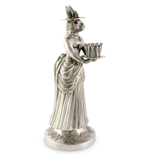 Vagabond House Morning Hunt Lady Hare Tall Candlestick