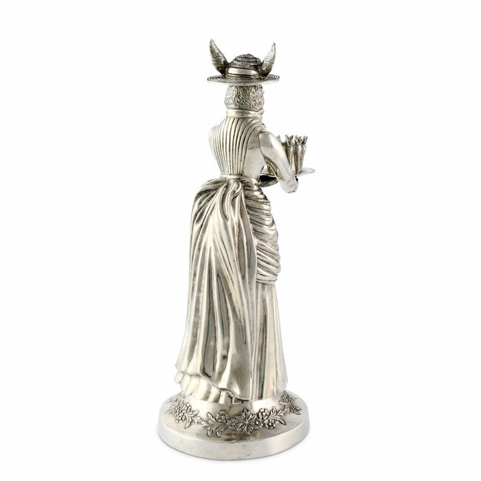 Lady Hare Tall Candlestick