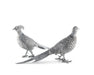 Vagabond House Morning Hunt Pewter Pheasant Statuettes