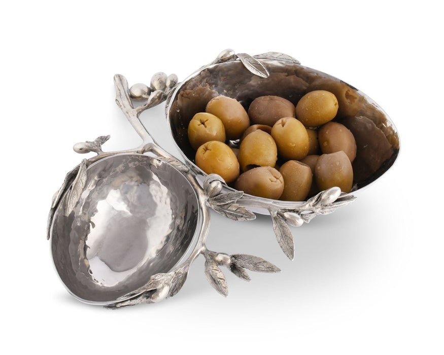 Olive Double Serving Bowl