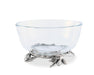 Vagabond House Olive Grove Olive Grove Glass & Pewter Bowl