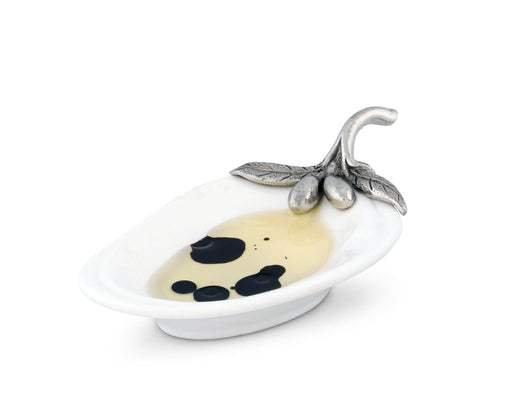 Vagabond House Olive Grove Olive Oil Server / Spoon Rest