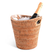 Vagabond House Replacement Hand Woven Rattan Wicker Champagne Bucket  / Ice Bucket