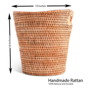 Vagabond House Replacement Hand Woven Rattan Wicker Champagne Bucket  / Ice Bucket