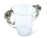 Vagabond House Safari Glass Ice Bucket Lion Handles