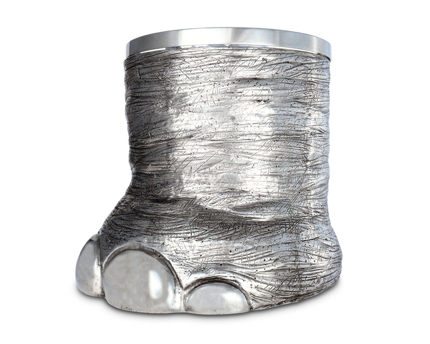 Pewter Elephant Foot Ice Bucket