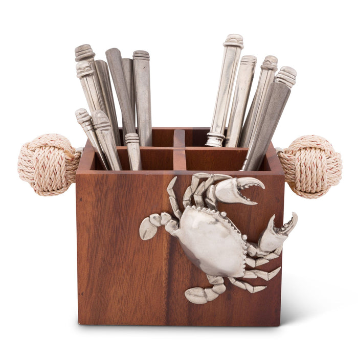 Crab Flatware Caddy