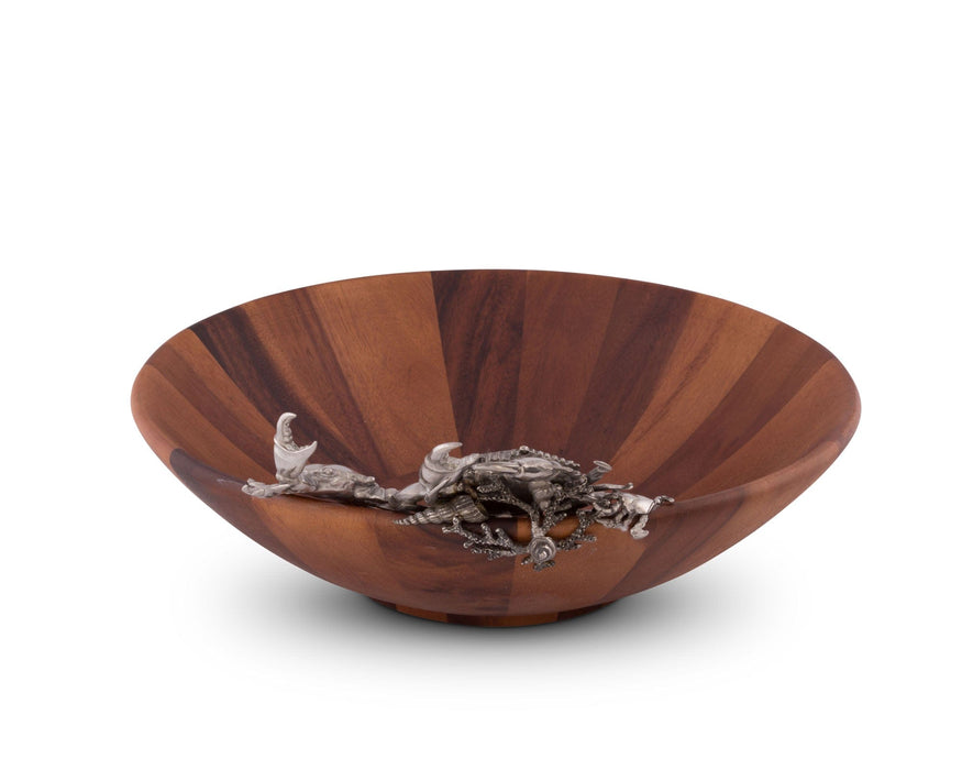 Vagabond House Sea and Shore Crab Salad Serving Bowl