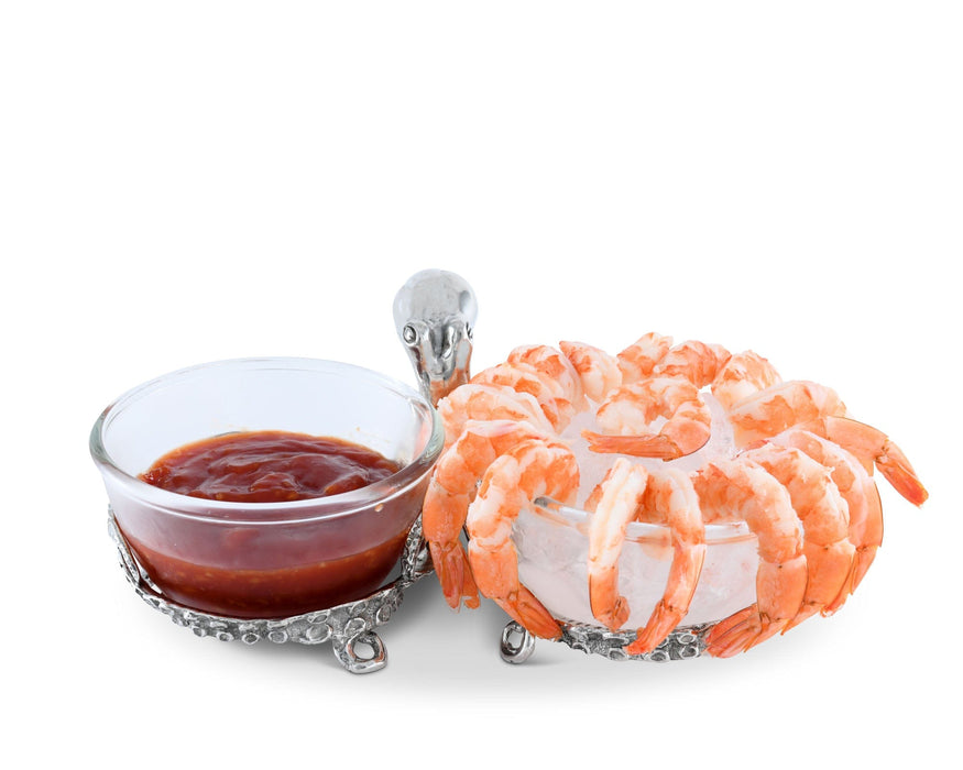 Octopus Double Condiment Bowls