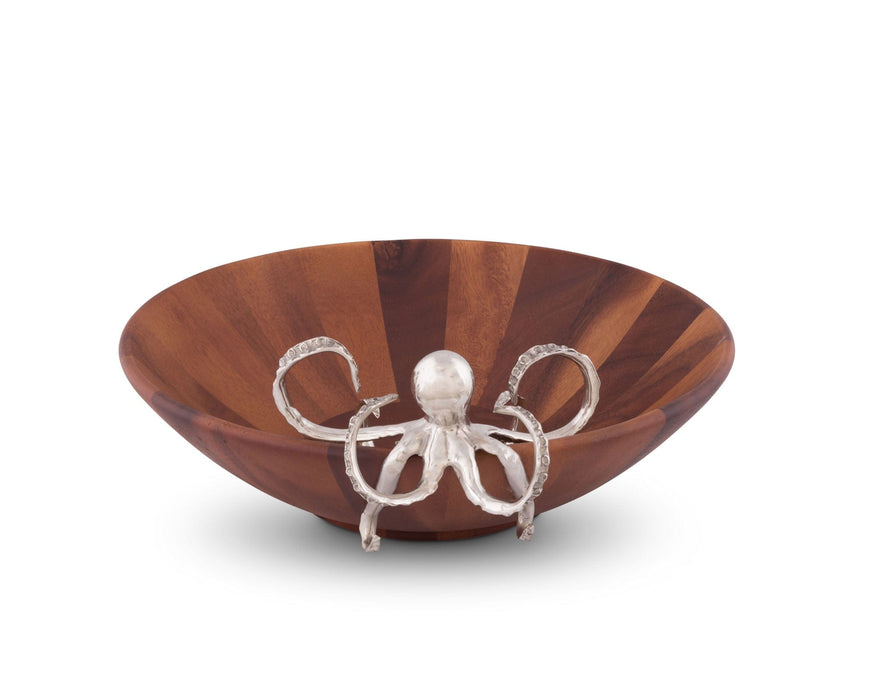 Vagabond House Sea and Shore Octopus Salad Serving Bowl