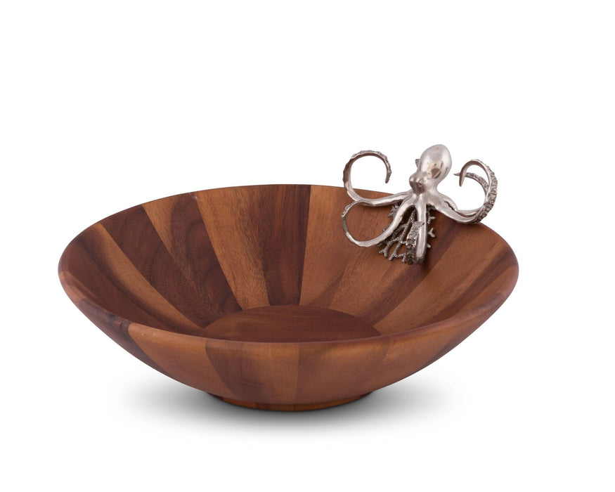 Vagabond House Sea and Shore Octopus Salad Serving Bowl