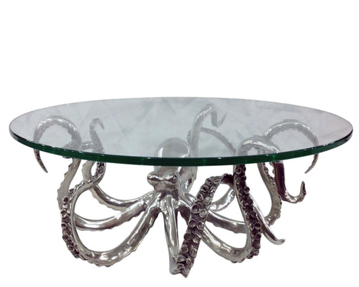 Vagabond House Sea and Shore Pewter Octopus Dessert Stand - MED