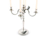 Vagabond House Song Bird Five Taper Pewter Song Bird Candelabrum