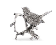 Vagabond House Song Bird Pewter Song Bird Napkin Ring