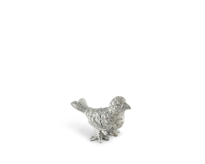 Vagabond House Song Bird Pewter Song Bird Place Card Holder