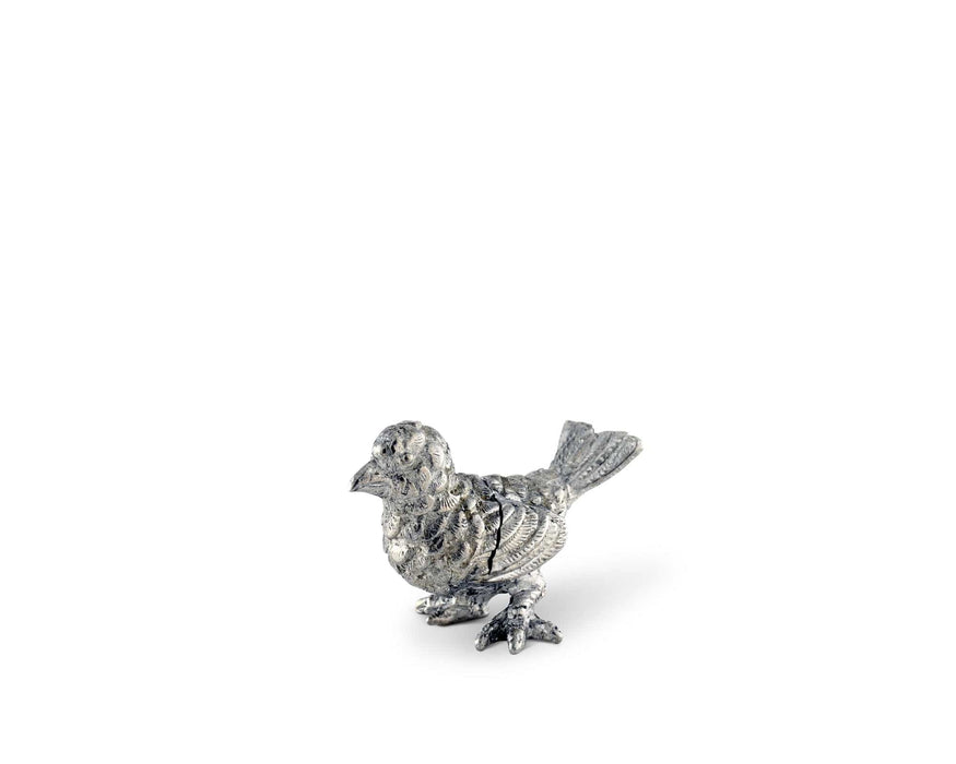 Vagabond House Song Bird Pewter Song Bird Place Card Holder