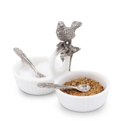 Vagabond House Song Bird Song Bird Dbl Salt Cellar