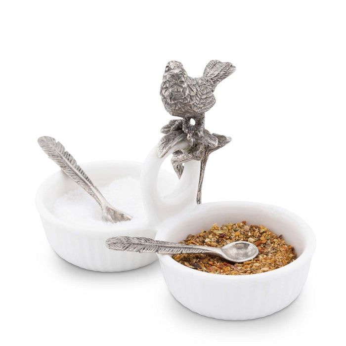 Vagabond House Song Bird Song Bird Dbl Salt Cellar