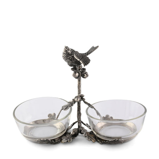 Vagabond House Song Bird Song Bird Double Condiment Bowl