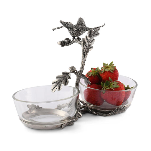 Vagabond House Song Bird Song Bird Double Condiment Bowl