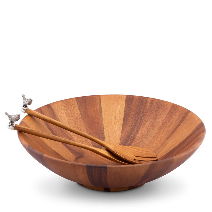 Song Bird Salad Bowl Set