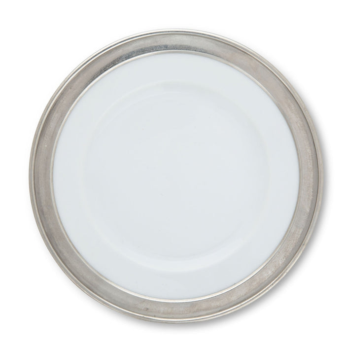 Classic Pewter Rim Salad Plate