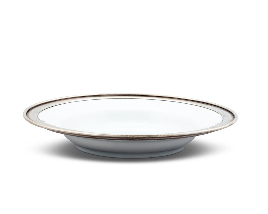 Classic Pewter Rim Soup Bowl