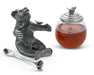 Vagabond House Woodland Creatures Pewter Bear Honey Pot