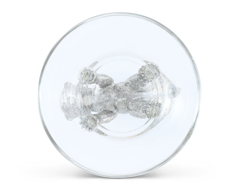 Vagabond House Woodland Creatures Pewter Bear Sauce Bowl