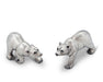 Vagabond House Woodland Creatures Pewter Polar Bear Salt & Pepper Shaker