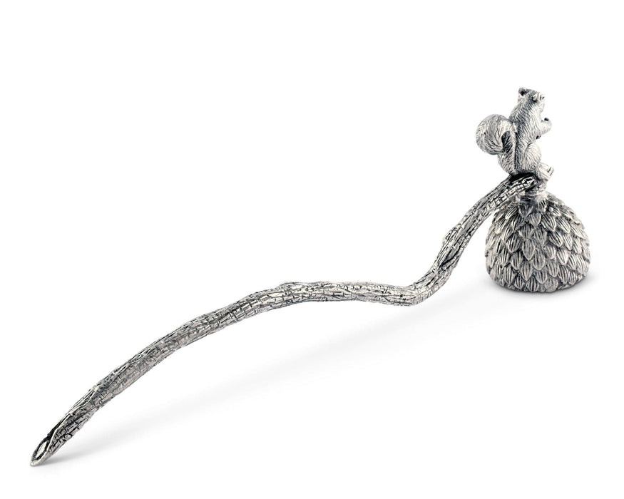 Pewter Squirrel Candle Snuffer