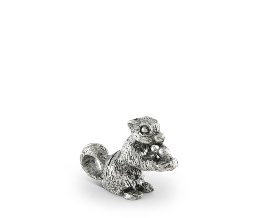 Pewter Squirrel Place Card Holder