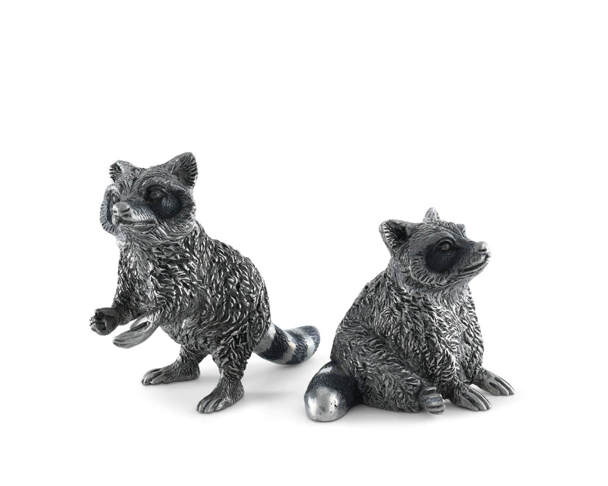 Vagabond House Woodland Creatures Raccoon Salt and Pepper