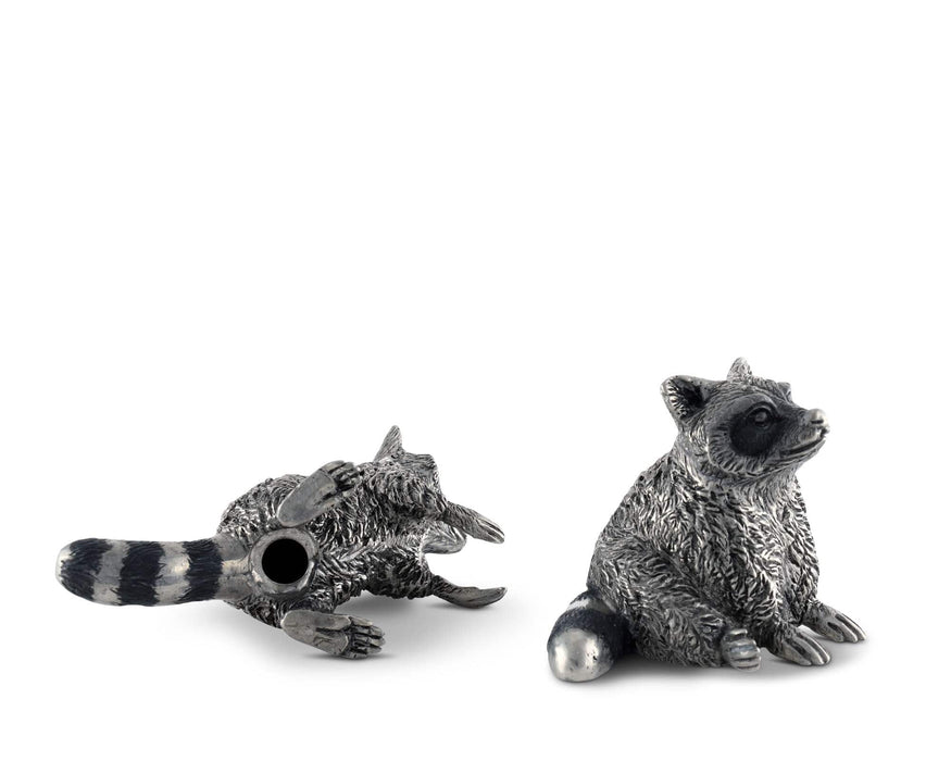 Vagabond House Woodland Creatures Raccoon Salt and Pepper