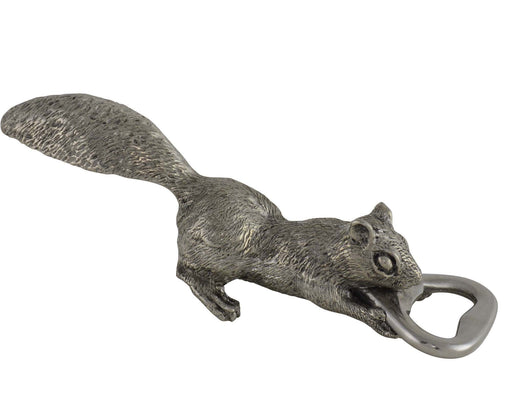 Vagabond House Woodland Creatures Squirrel Pewter Bottle Opener