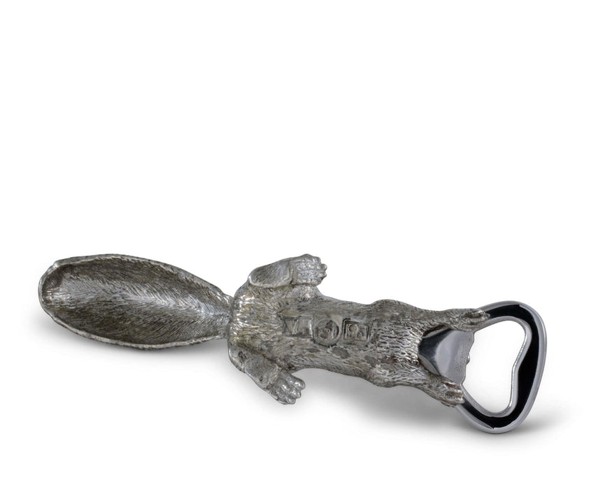 Squirrel Pewter Bottle Opener