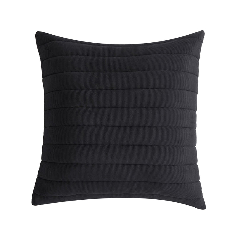 Valencia 20" Square Quilted Decorative Throw Pillow