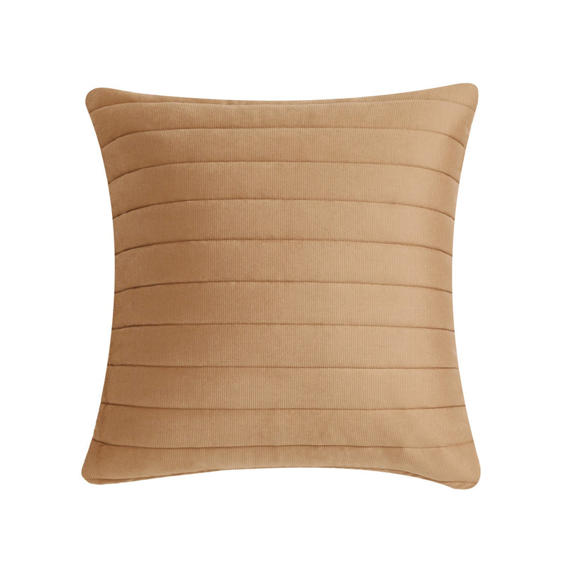 Valencia 20" Square Quilted Decorative Throw Pillow